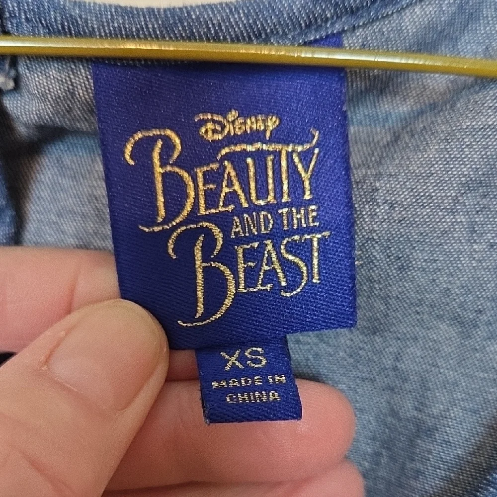 Disney Beauty and The Beast Denim Dress - Picture 5 of 8